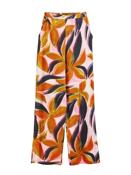 Desigual Pantaloni EOS | Relaxed fit portocaliu
