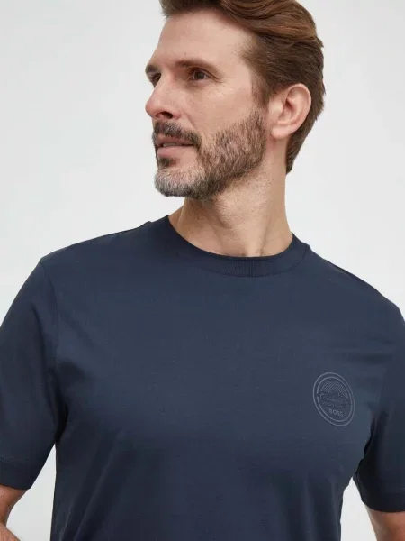 BOSS BLACK Tricou Thompson alb