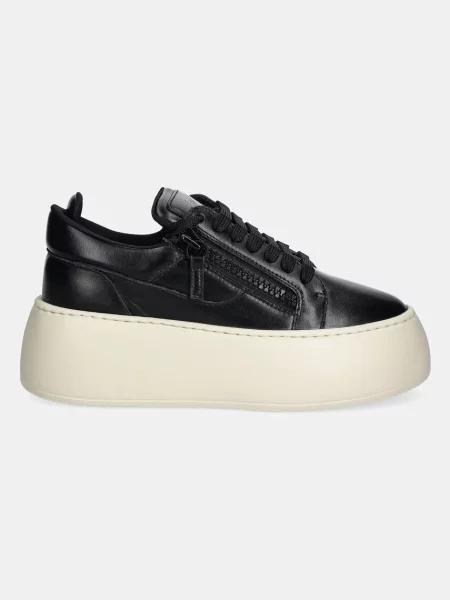 Giuseppe Zanotti sneakersy skórzane Alma czarny