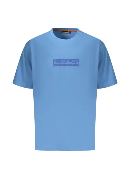 Tricou Napapijri cu imagine albastru