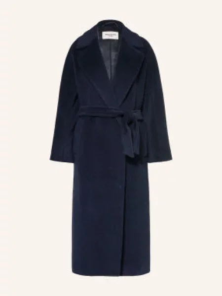 Weekend Max Mara Kabát Tempera Z Kombinace Materiálů tmavě modrá