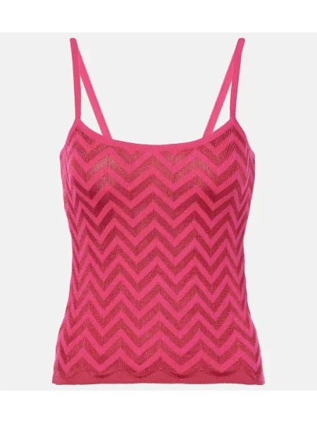 Top Missoni roz