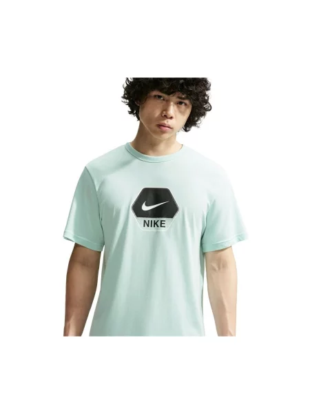 Nike Sportswear Tričko mätová / čierna biela