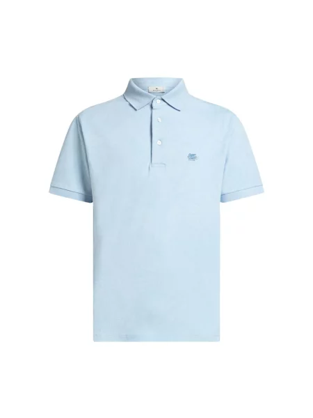 Koszulka polo Etro niebieska