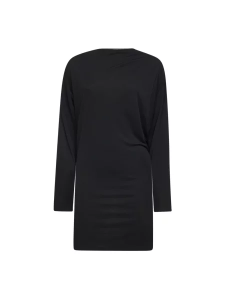 Sukienka koszulowa Jacquemus czarna