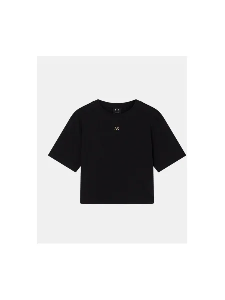 Armani Exchange tričko čierna