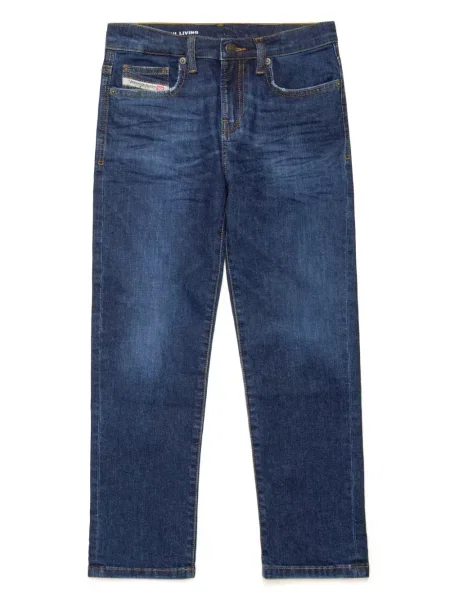 Jeansy straight leg dziecięce Diesel 2020 D-VIKER niebieskie