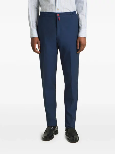 Pantaloni Kiton cu cordon albastru