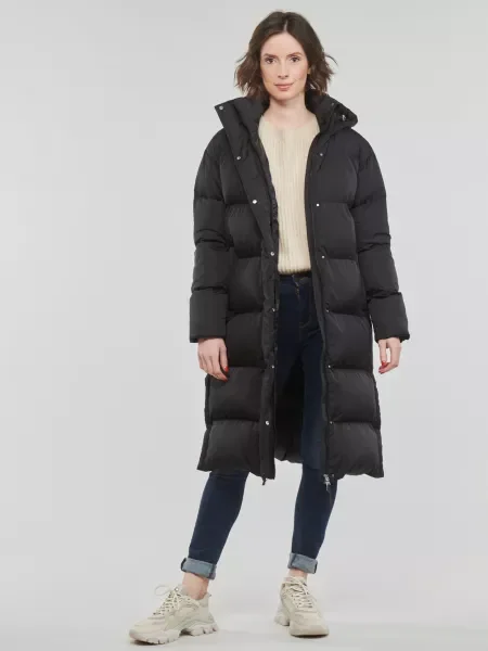 Kabát Superdry s kapucňou čierna