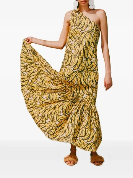 Rochie mini Simon Miller cu imagine galben