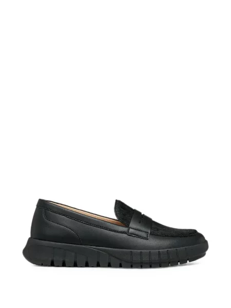 Pantofi loafer Geox negru