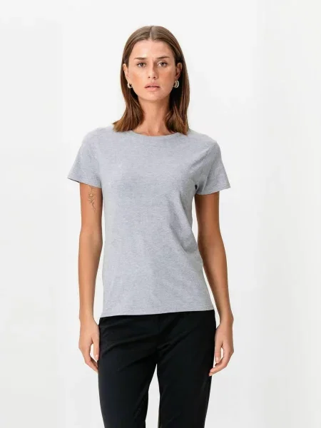 TEESHOPPEN Top Basic gri