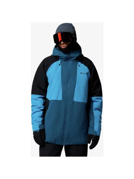 Kurtka z kapturem Columbia Alpine Echo Insulated S niebieska