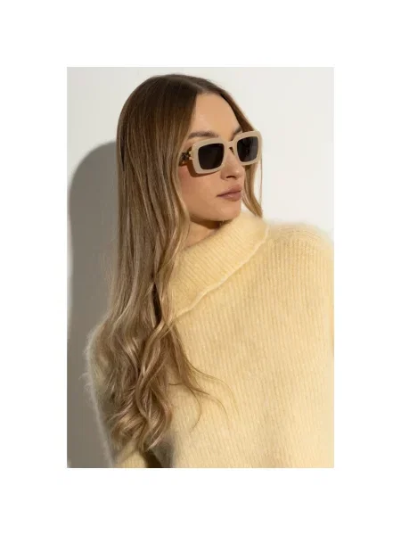 Okulary przeciwsłoneczne Mykita beżowe