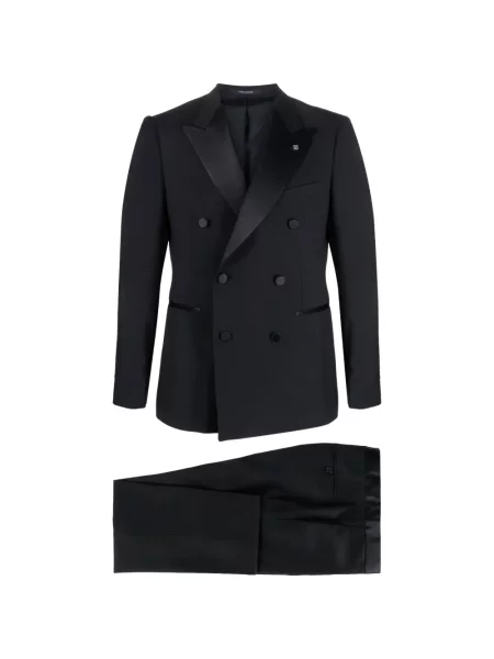 Costum Tagliatore cu două rânduri de nasturi albastru