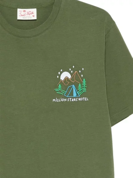 Scurt tricou Mc2 Saint Barth verde