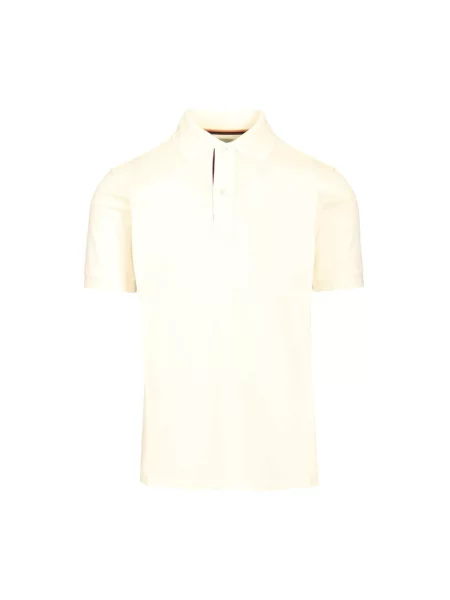 Koszulka polo Paul Smith w paski biała
