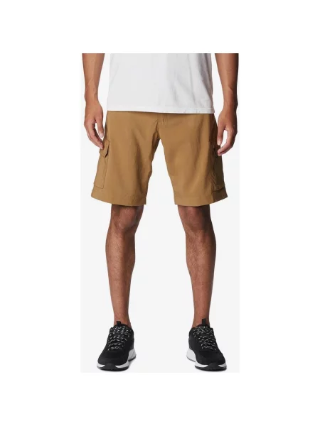 Krótkie spodenki cargo Columbia Silver Ridge Utility Caramel Brown Regular brązowe