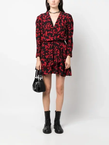 Raštuotas suknele Zadig&voltaire juoda