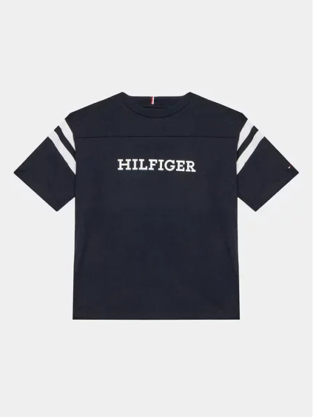 Tommy Hilfiger T-Shirt Varsity D granatowy