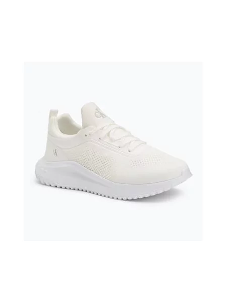 Кросівки Calvin Klein Eva Runner Sock Mg Tech Mix triple bright white білі