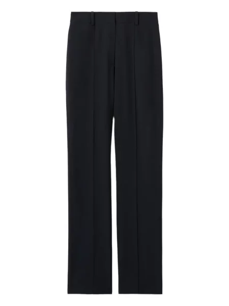 Spodnie Claudie Pierlot z wysoką talią niebieskie