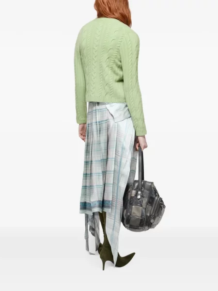 Cardigan Acne Studios din cașmir verde