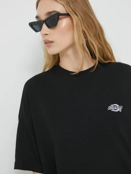 Dickies tricou din negru roz