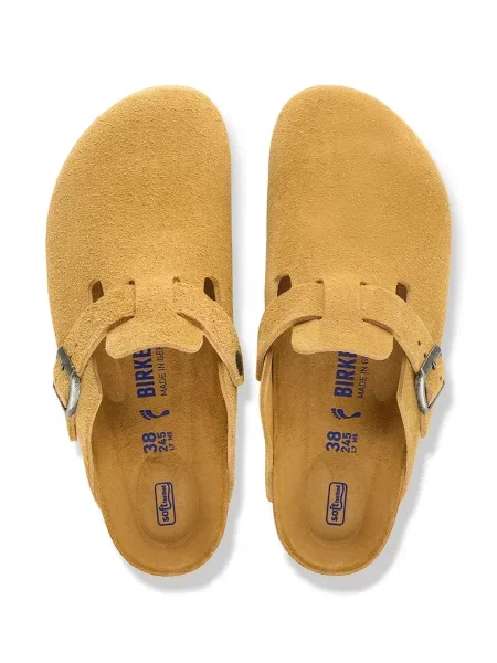 Замшевые мюли Birkenstock
