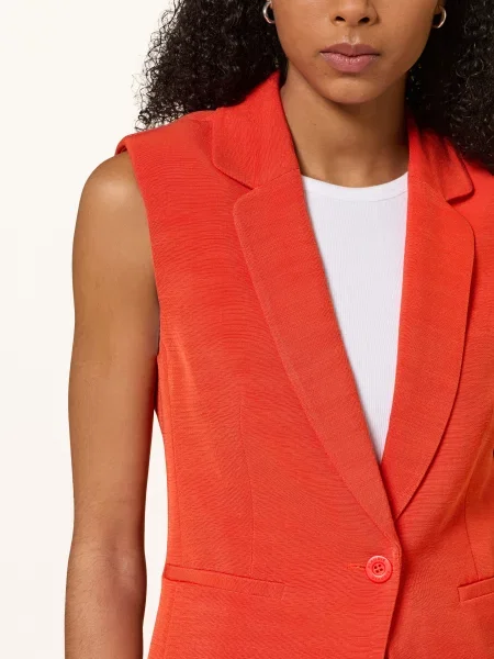 Claudie Pierlot Kamizelka Blezerowa orange czerwona