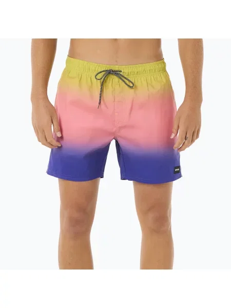 Мъжки къси панталони за плуване Rip Curl Laze Fade Volley wild berry