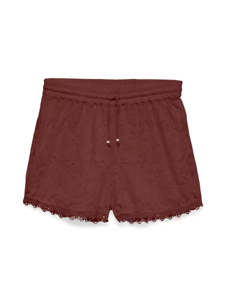 VERO MODA Pantaloni VMHoney roşu închis