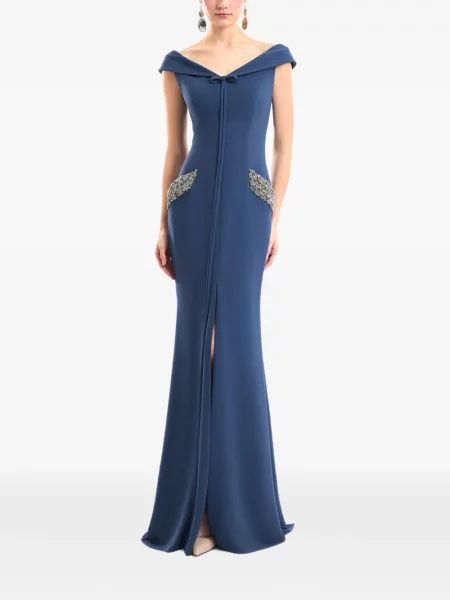 Rochie Gemy Maalouf cu funde albastru
