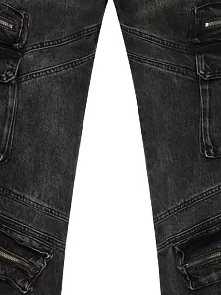 Pantaloni Godspeed evazate negru