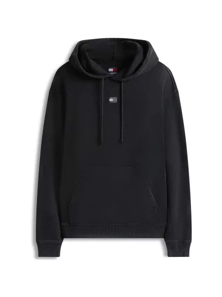 Tommy Jeans hanorac de negru