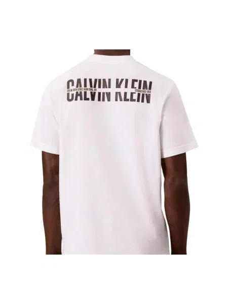 Retro tričko Calvin Klein Jeans biela