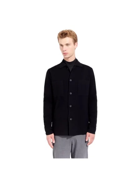 Sweter Filippo De Laurentiis wełniany czarny