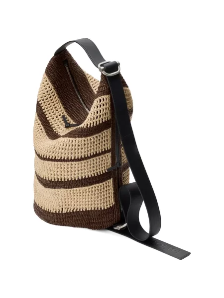 Rucsac Loewe cu dungi maro