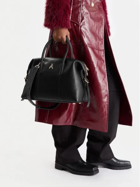 Rucsac Patrizia Pepe din piele negru
