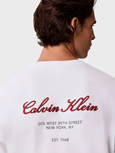 Лонгслив Calvin Klein Jeans белый