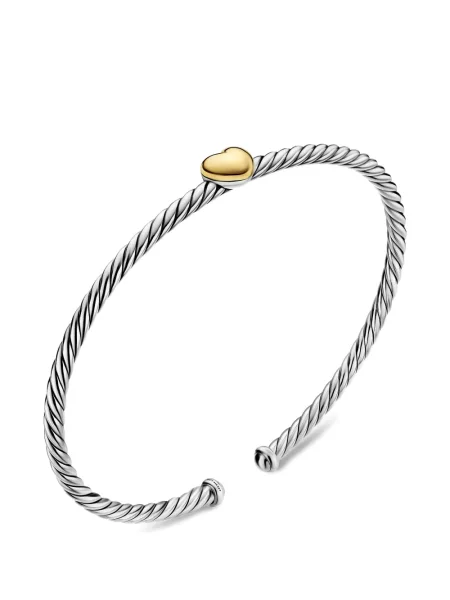 Brăţară David Yurman argintiu
