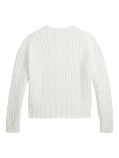 Sweter dziecięcy Polo Ralph Lauren biały