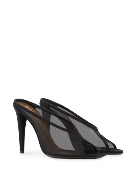 Papuci tip mules Giuseppe Zanotti negru