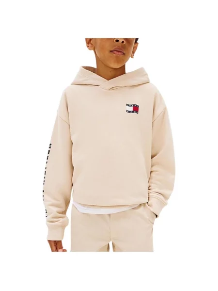 Geacă copii Tommy Hilfiger bej