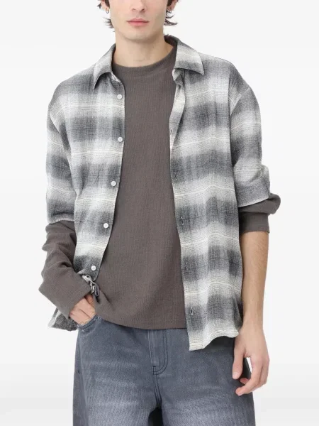 Lung tricou Won Hundred maro