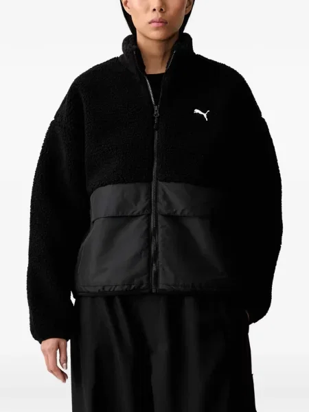 Fleecová bunda Puma černá