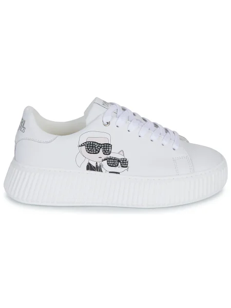Pantofi copii Karl Lagerfeld alb