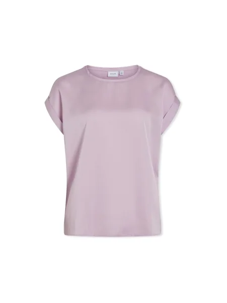 VILA Tricou VIELLETTE mov liliachiu violet