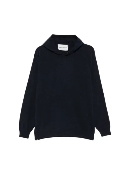 Bluza z kapturem Amaránto z kapturem niebieska
