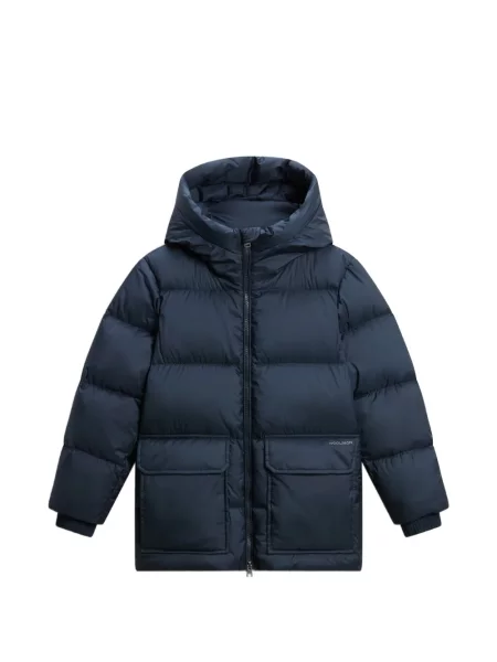 Kurtka dziecięca Woolrich niebieska